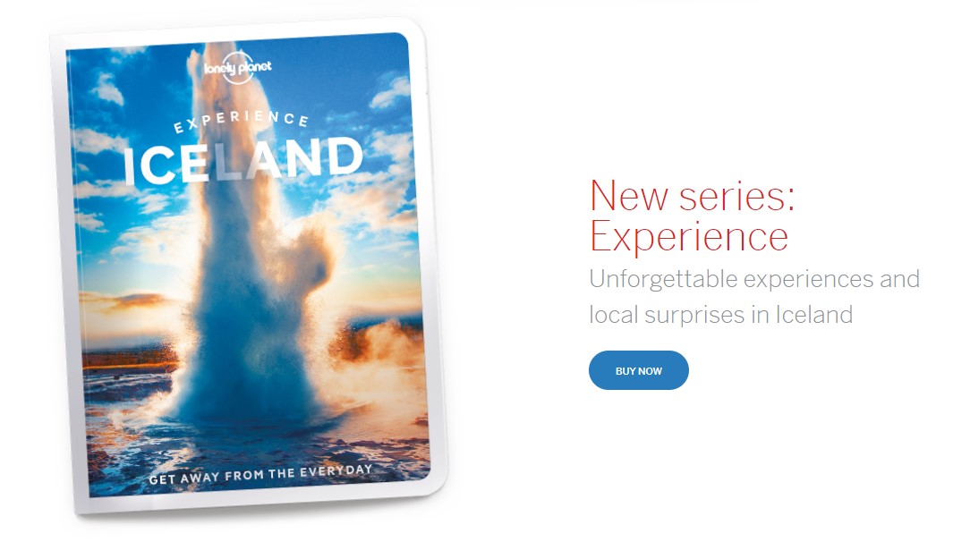 Lonely Planet enters new territory with a series of guidebooks meeting consumer demand for unique experiences