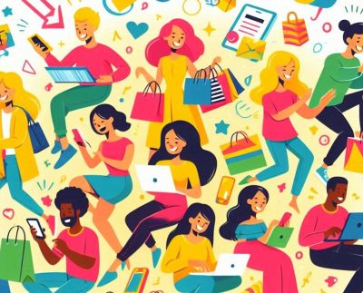 Concept of online shopping (illustration)